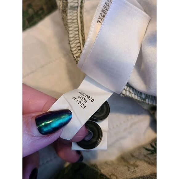 Lucky Brand Men's 9" Laguna Linen Blend Flat Front Short, Camo Desert | 38 EUC - Picture 9 of 11